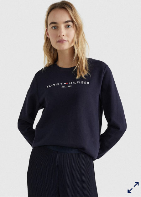 Tommy Hilfiger Simple Logo Sweater (Dessert Sky)